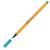 Ручка линер "Point" голубовато-бирюзовая 0.4мм корпус желтый STABILO 88/51 (083268)