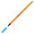 Ручка линер "Point" небесная лазурь 0.4мм корпус желтый STABILO 88/57 (083269)