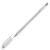Ручка гелевая "Hi-Jell Metallic" серебро металлик 0.7/138мм корпус прозрачный CROWN HJR-500GSM (084078)