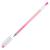 Ручка гелевая "Hi-Jell Color" розовая 0.7/138мм корпус прозрачный CROWN HJR-500H (084146)