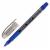 Ручка гелевая "Soft Gel Fine" синяя 0.5/130мм/иг корпус прозрачный рез.грип PENSAN 2420 (084956)