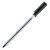 Ручка "1005" черная 0.7мм/-/иг корпус прозрачный PENSAN 1005 (084961)