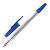 Ручка "Elementary" синяя 0.5/136мм корпус прозрачный ATTACHE 434191 (087397)