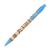 Ручка автомат "Ola" синяя 0.7/107мм корпус с рисунком HATBER BP_066659 (087689)