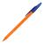 Ручка "333" синяя 0.7/130мм корпус оранжевый СТАММ РШ305 (087787)