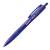 Ручка автомат "Micra" синяя 0.7/111мм корпус тонированный рез.грип LUXOR 1782 (087963)