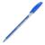 Ручка "Noki" синяя 0.6мм/- корпус прозрачный/синий FLAIR F-1163-W/СИН (088936)