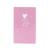 Книжка записная B6 80л клетка интегр кожзам "Sparkle" розовый блестки LOREX LXNB6-SP4 (128396)
