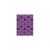Книжка записная алфавитная 65*85 64л линия ПВХ "Горошек фиолетовый" КАНЦБУРГ 417А8 (129001)