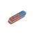 Ластик "Blue Star" 40*15*8 натуральный каучук скошенный синий/красный KOH-I-NOOR 6521/80,84 (150038)