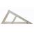 Треугольник для школьной доски 30*40см деревянный КРАСНАЯ ЗВЕЗДА с364 (150175)