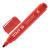 Маркер перманентный круглый наконечник 3.0мм красный "Basic Budget PM-125" STAFF 152176 (298351)