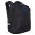 Рюкзак школьный ткань 390*260*190 черный/синий GRIZZLY RB-156-1/1 (303691)