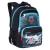 Рюкзак школьный ткань 390*280*190 черный/голубой GRIZZLY RB-154-2/1 (303692)