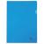 Папка-уголок А4 0,18мм тонированный синий HATBER 00102(040030) (315829)