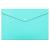 Папка-конверт на кнопке А4 0,18мм "Diagonal Pastel Mint" мятный ERICH KRAUSE 53513 (316023)