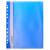 Скоросшиватель пласт мягкий с перф А4 0,18мм с прозр. верхом синий HATBER AS4_00202 (316633)