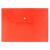 Папка-конверт на кнопке А4 0,15мм красный INФОРМАТ NK8015R (316754)