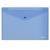 Папка-конверт на кнопке А4 0,18мм "Glossy Vivid" тонированный синий ERICH KRAUSE 50313 (316865)