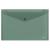 Папка-конверт на кнопке А4 0,18мм "Glossy Classic" тонированный зеленый ERICH KRAUSE 50288 (316868)