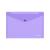 Папка-конверт на кнопке B5 0,14мм "Glossy Vivid" тонированный ассорти ERICH KRAUSE 47120 (317526)