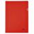 Папка-уголок А4 0,18мм тонированный красный HATBER AG4_00103(040031) (318414)
