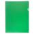 Папка-уголок А4 0,18мм зеленый БЮРОКРАТ E310N_816359 (318686)