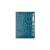 Обложка для паспорта кожзам "Belcanto" синий 5отд для визиток е/п DEVENTE 1030006 (321958)