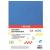 Обложки для переплета А4 картон 100шт/уп 230г/м2 кожа глубокий синий "Delta" DEVENTE 4123500 (351920)