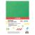 Обложки для переплета А4 картон 100шт/уп 230г/м2 кожа темно-зеленый "Delta" DEVENTE 4123504 (351941)