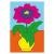 Картина по номерам красками на холсте 10*15 "Цветок" РЫЖИЙ КОТ Х-8285 (413593)