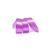 Лента для упаковки 25мм*22м атлас "Классика" фиолетовый МИЛЕНД БЛ-5620 (578925)