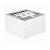 Блок для записей белый 9*9*5 склеенный 55г/м2 белизна 75% ЭВРИКА БК995 ЭК ск(2705) (581241)