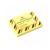 Блок самоклеящийся (стикеры) 51*76 100л желтый неон ATTOMEX 2010903 (581559)