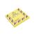 Блок самоклеящийся (стикеры) 76*76 100л желтый неон ATTOMEX 2010913 (581560)