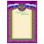 Бланк А4 "Почетная грамота" мелов/картон фиолетовая рамка с гербом и флагом КАНЦБУРГ Г34031 (641681)